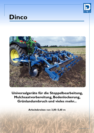 Cultivatoare DAL-BO Dinco 300 Ü