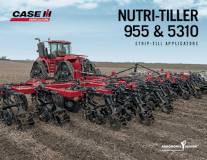 Cultivatoare Case IH Nutri-Tiller 955 8-ROW