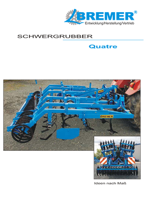 Cultivatoare Bremer Quatre 23 H