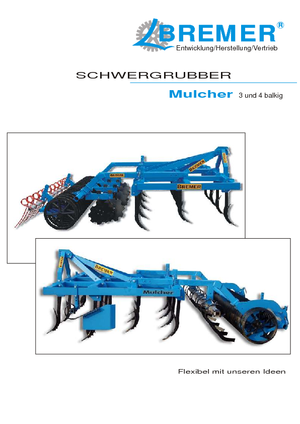 Cultivatoare Bremer SHG 2/23 Mulcher