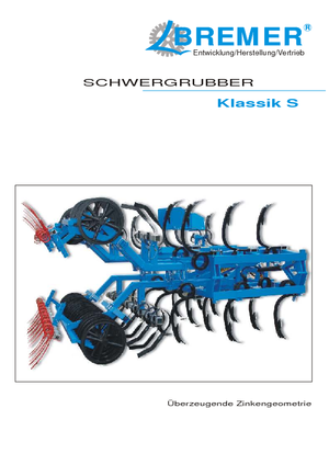 Cultivatoare Bremer SHG 3/18 Klassik-S