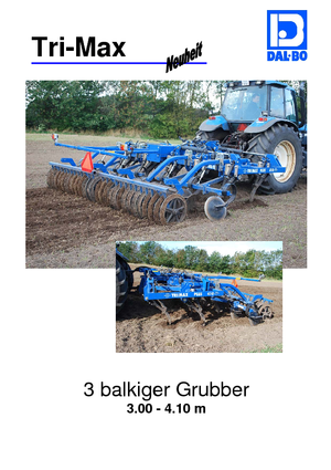 Cultivatoare DAL-BO Tri-Max 410 H Plus