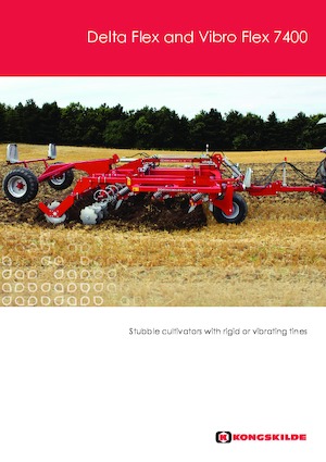 Cultivatoare Kongskilde VF 7460 HT FD