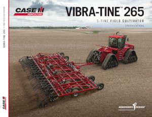 Cultivatoare Case IH Vibra-Tine 265 S-Tine Double-Fold 36.6