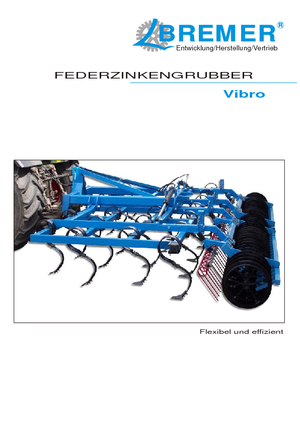 Cultivatoare Bremer Vibro 300 S