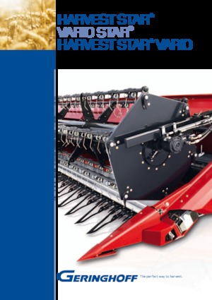 Combine agricole Bare port-cuțit Geringhoff HVV 720