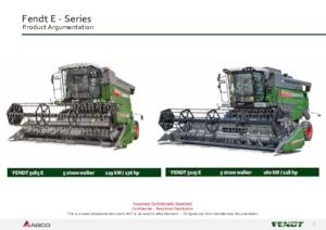 Combine agricole Bare port-cuțit Fendt PowerFlow 25` 
