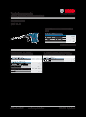 Ciocane demolatoare Bosch GSH 11 E
