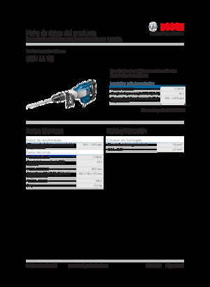 Ciocane demolatoare Bosch GSH 11 VC