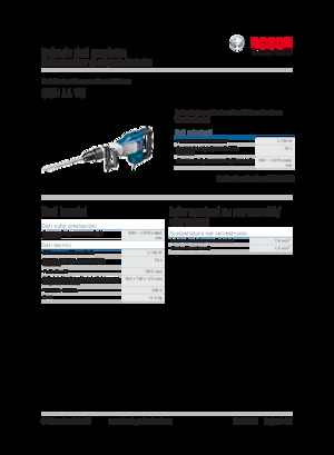 Ciocane demolatoare Bosch GSH 11 VC