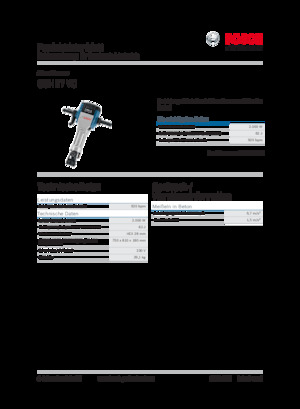 Ciocane demolatoare Bosch GSH 27 VC