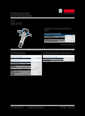 Ciocane demolatoare Bosch GSH 27 VC