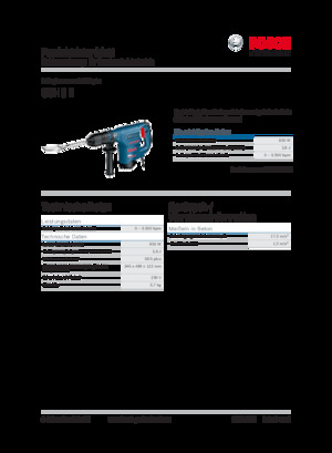 Ciocane demolatoare Bosch GSH 3 E