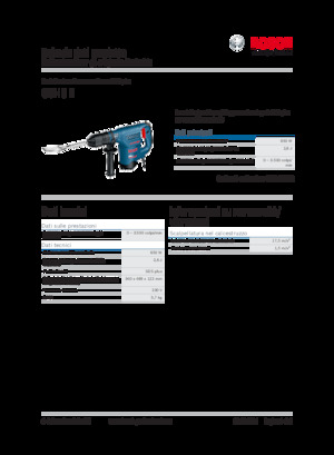 Ciocane demolatoare Bosch GSH 3 E
