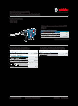 Ciocane demolatoare Bosch GSH 3 E