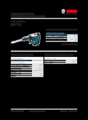 Ciocane demolatoare Bosch GSH 7 VC