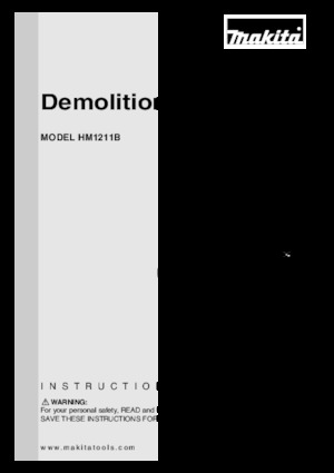 Ciocane demolatoare Makita HM1211B