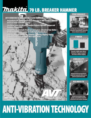 Ciocane demolatoare Makita HK1810