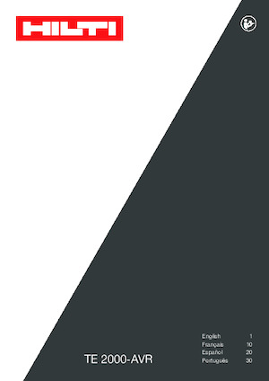 Ciocane demolatoare Hilti TE 2000-AVR