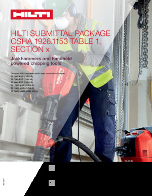Ciocane demolatoare Hilti TE 800-AVR