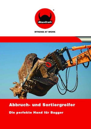 Apucătoare de demolare SkanCraft ASG2-3