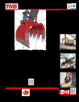 Apucătoare de demolare Nye DGX359