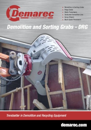 Apucătoare de demolare Demarec DRG 22