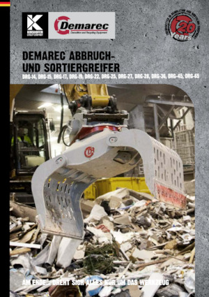 Apucătoare de demolare Demarec DRG-45