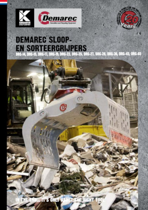 Apucătoare de demolare Demarec DRG-45