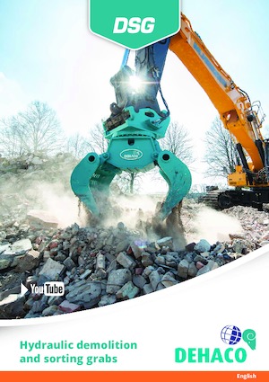 Apucătoare de demolare Dehaco DSG250-R