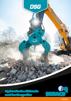 Apucătoare de demolare Dehaco DSG250-R