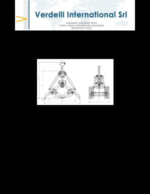 Apucătoare de demolare Verdelli F.M. 1600