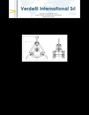 Apucătoare de demolare Verdelli F.M. 1600