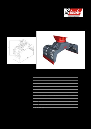 Apucătoare de demolare Steck G 10