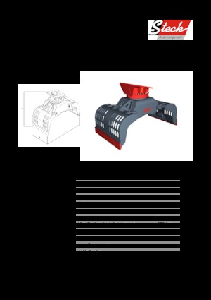 Apucătoare de demolare Steck G 16