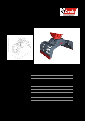 Apucătoare de demolare Steck G 20
