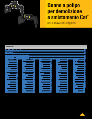 Apucătoare de demolare Caterpillar G318