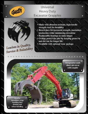 Apucătoare de demolare Geith HDG150QD