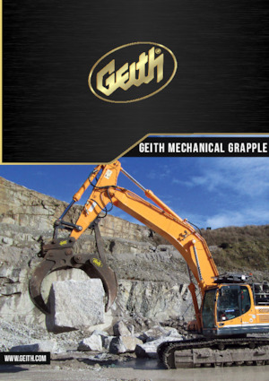 Apucătoare de demolare Geith HDG120QD