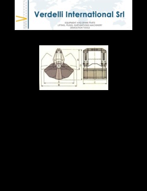 Apucătoare de demolare Verdelli M.I.-V. 4/2000