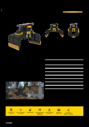 Apucătoare de demolare MB Crusher MB-G1000 S4