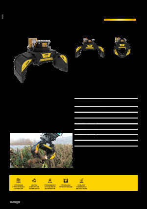 Apucătoare de demolare MB Crusher MB-G350 S4