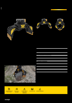 Apucătoare de demolare MB Crusher MB-G450 S4
