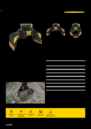 Apucătoare de demolare MB Crusher MB-G450 S4