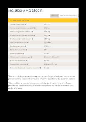 Apucătoare de demolare Epiroc MG 1500 R 
