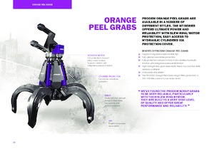 Apucătoare de demolare Prodem MT4.5-1250