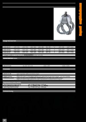 Apucătoare de demolare Kinshofer P22V-450-4T