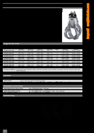 Apucătoare de demolare Kinshofer P51VHD-1500-4W