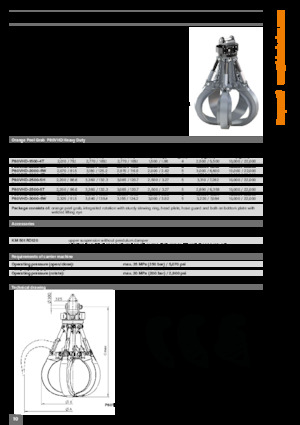 Apucătoare de demolare Kinshofer P80VHD-2000-5W