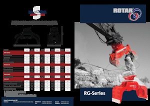 Apucătoare de demolare Rotar RG 60-N